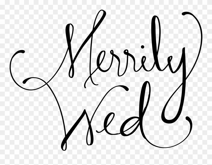 Xxx - Merrily Wed Clipart
