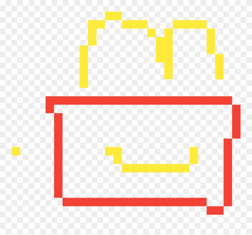 Happy Meal - Minecraft Papercraft Milk Clipart