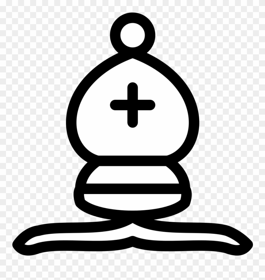 Chess Board Line Art Clipart