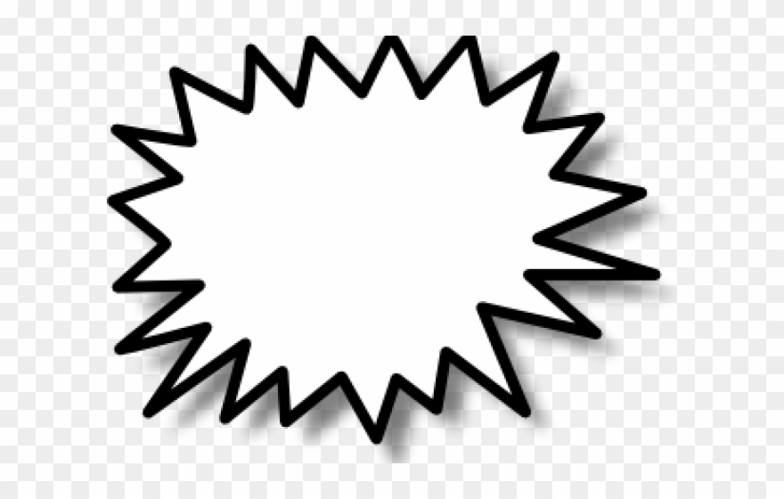 Star Burst Clip Art - Png Download