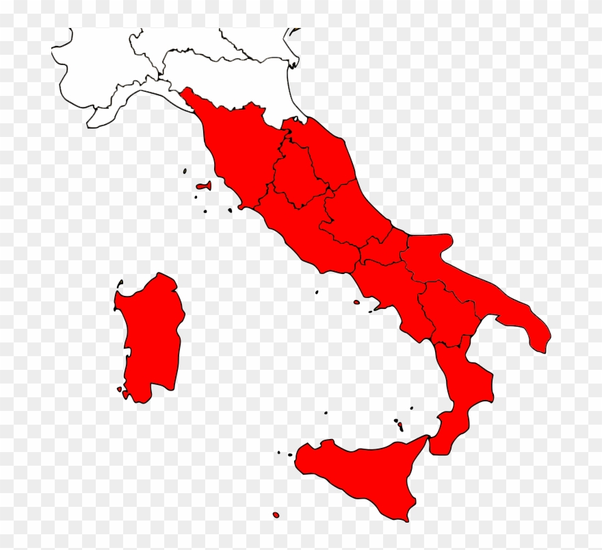 Massimo Repele - Italy Map Clipart