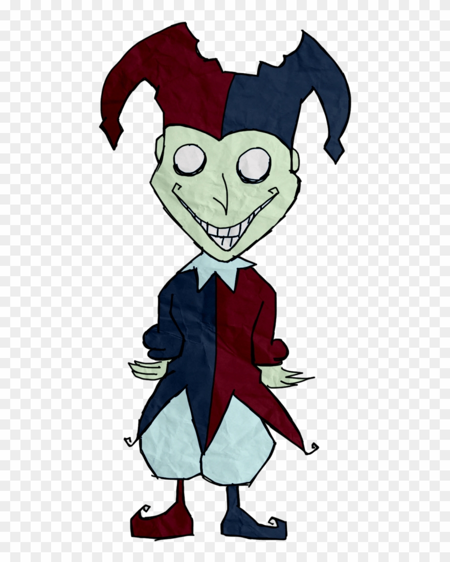 Dead Joker - Cartoon Clipart
