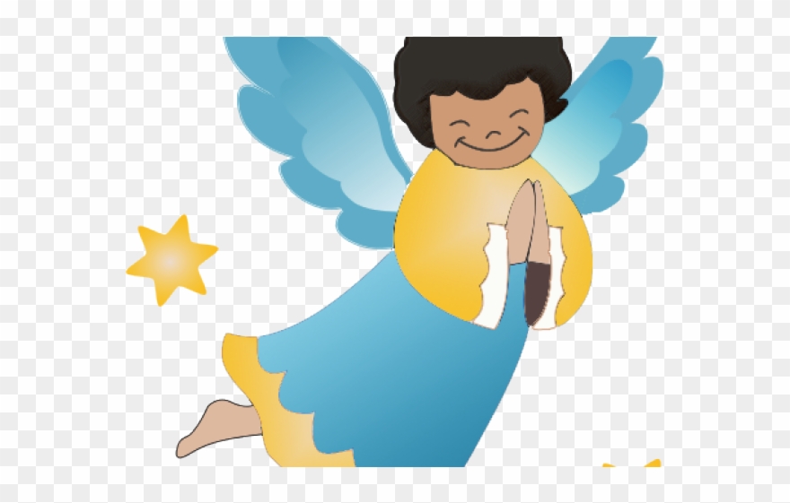 Religion Clipart Prayer - Clip Art Of Angel - Png Download