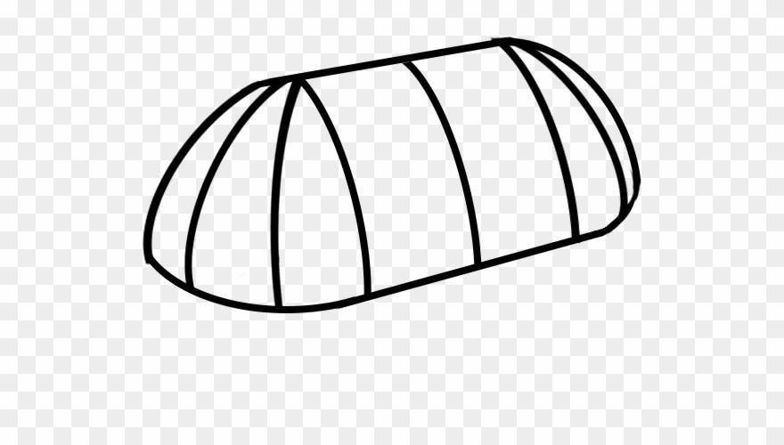 Tall Dome Or Irregular Dome Style Awnings - Dome Clipart