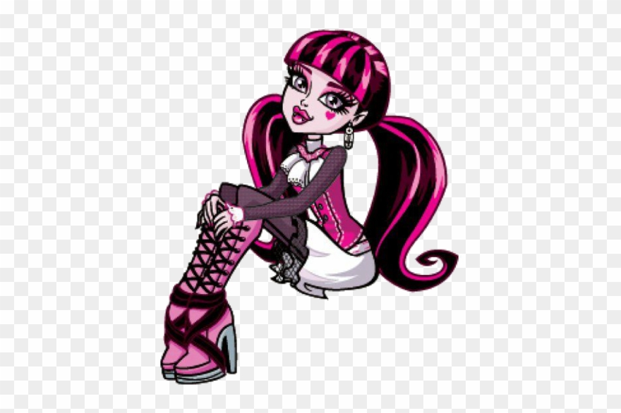 Monster High - Monster High Pink Girl Clipart