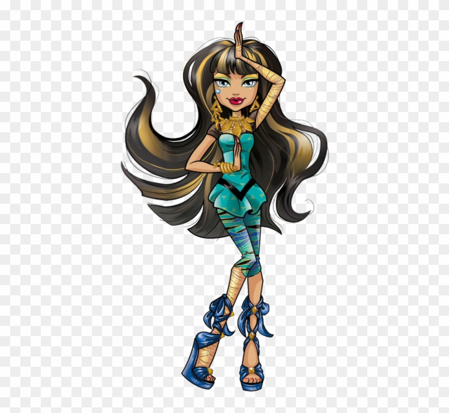 Cleo De Nile Monster High School, Monster High Art, - Cleo De Nile Png Clipart