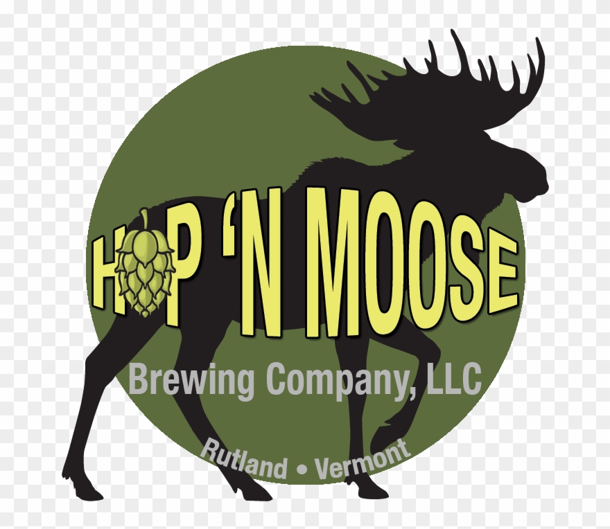 W Clip Hop Svg Freeuse Stock - Retro Alaska Moose Ornament (round) - Png Download