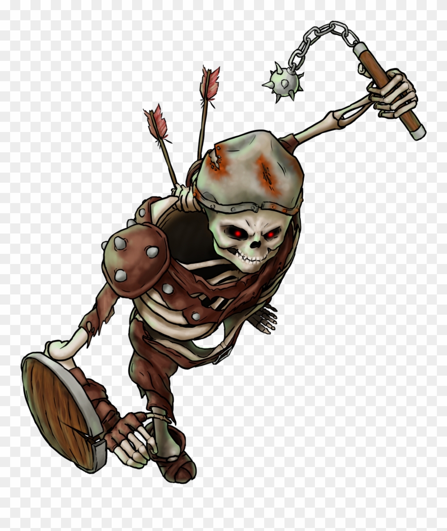 [oc][art] Here Is A Skeleton Token That I Recently - Art Clipart