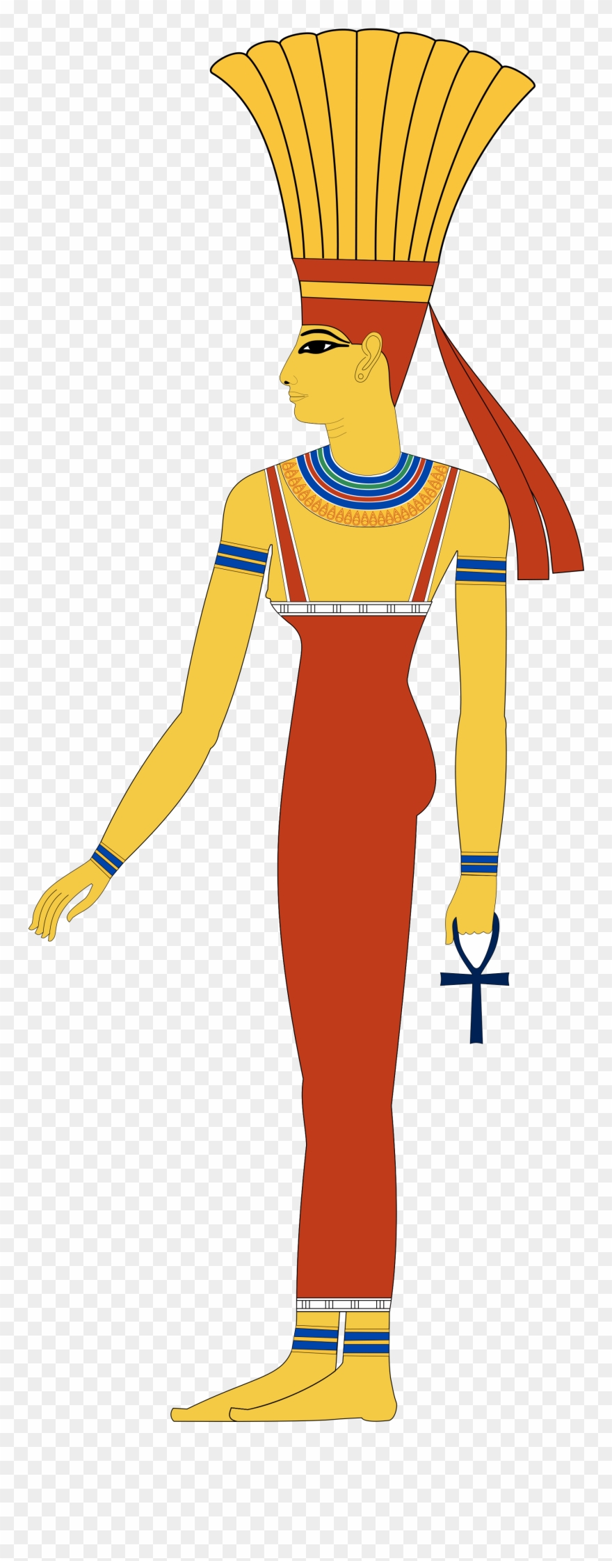 My Wicca Journey - Egyptian Anuket Clipart