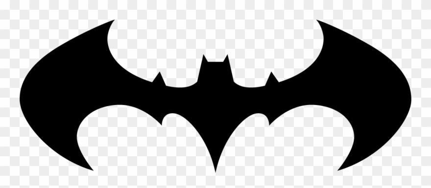 Batman Silhouette Logo - Transparent Background Batman Bat Images Clip Art - Png Download