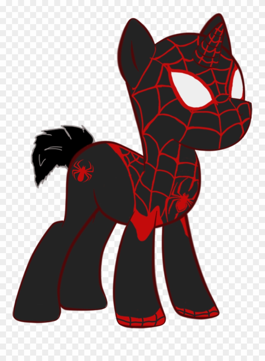 Clip Art Freeuse And Magic Mane Miles Morales By Edcom - Miles Morales Pony - Png Download