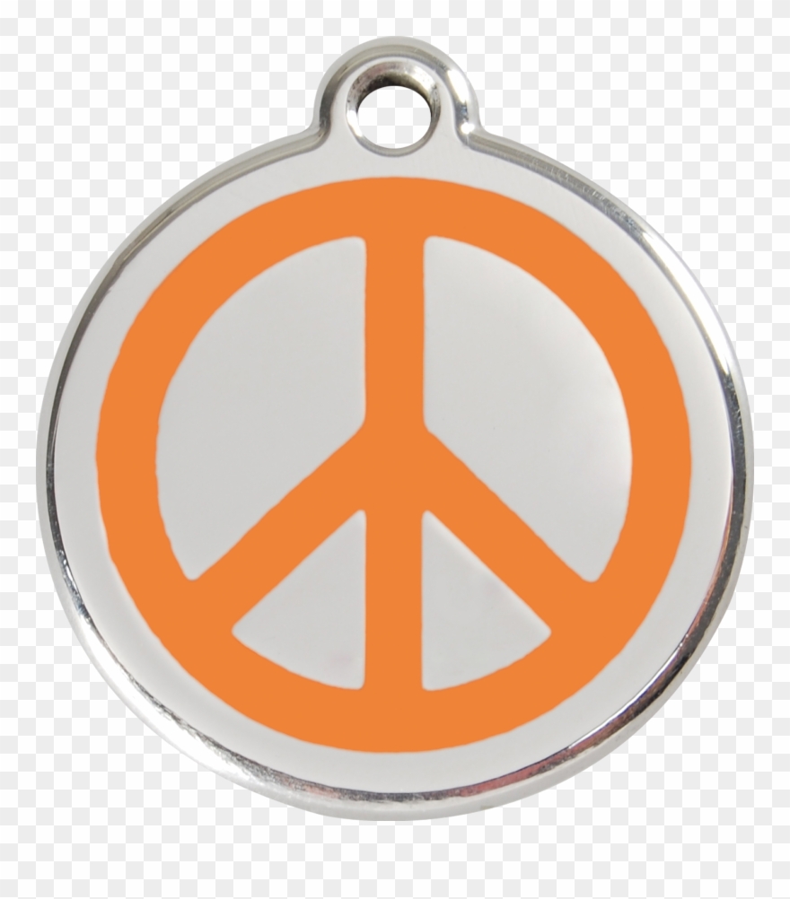 Personalized Stainless Steel & Enamel Dog Tag Clipart