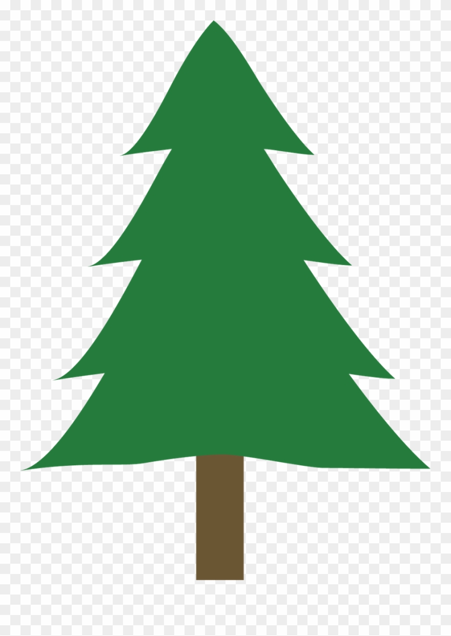 Branca De Neve - Small Christmas Tree Drawings Clipart