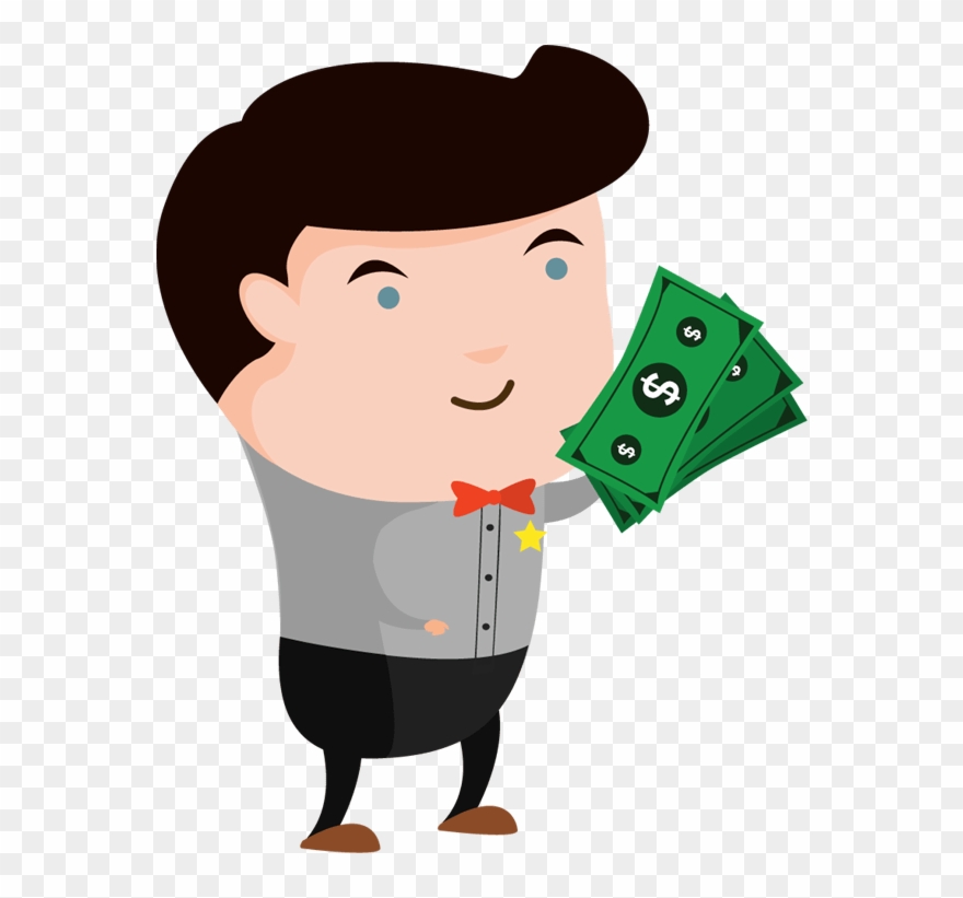 Cartoon Cartoonview Co Man Cash Design - Thinking Person Cartoon Png Clipart