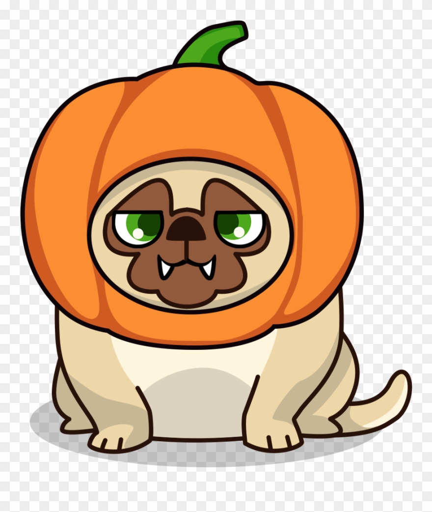 Pumpkin Dog Png , Png Download - Pumpkin Dog Png Clipart