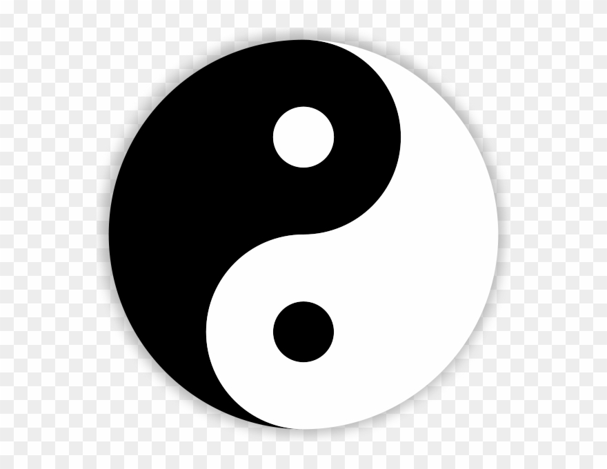 Peace Symbol Clipart Japan - Yin Yang Png Transparent Png