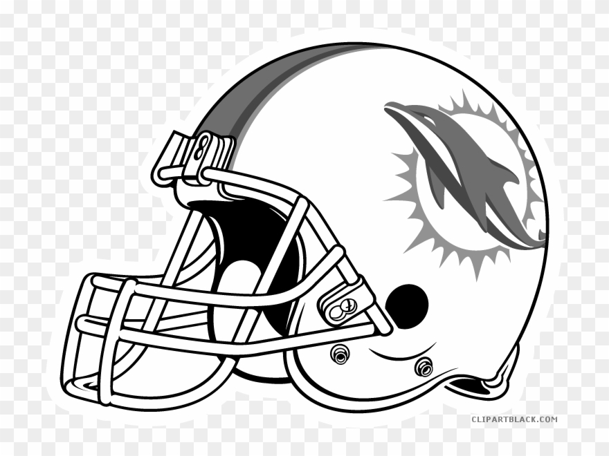 Miami Dolphins Clipart - Miami Dolphins Helmet Transparent - Png Download