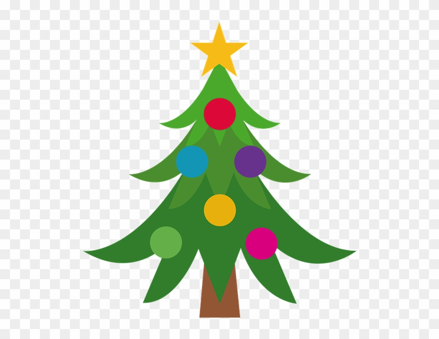 Christmas Tree Emoji Clipart