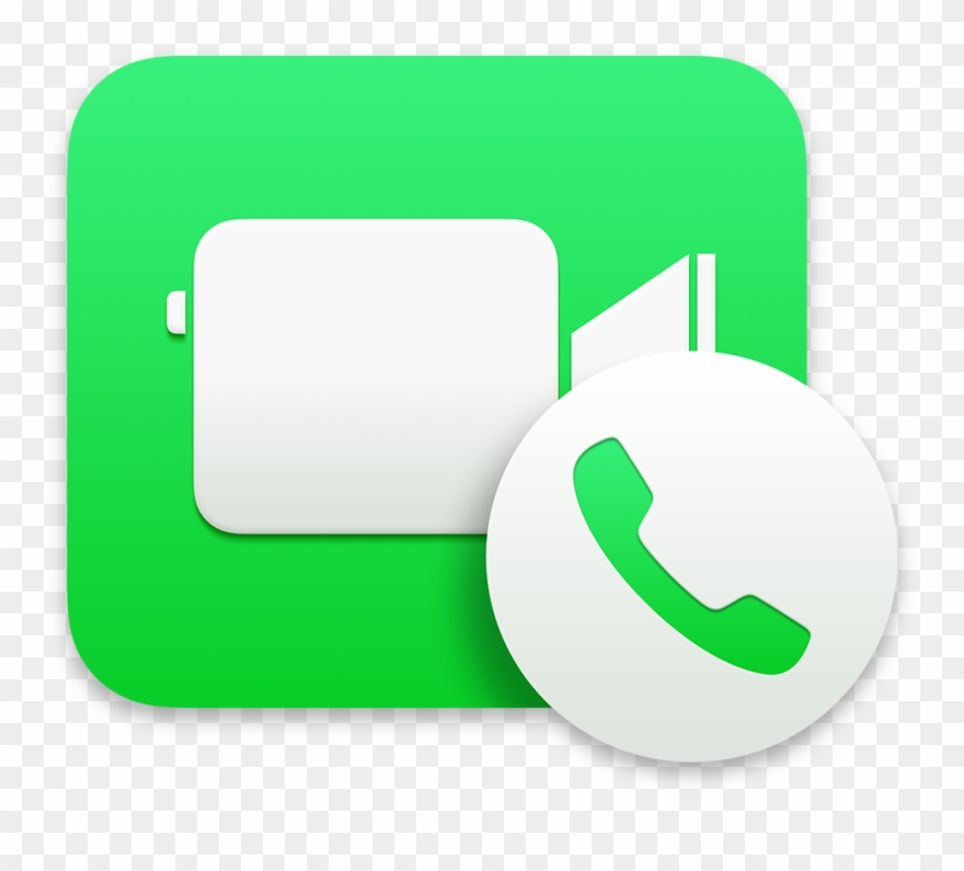 Mac Os X Clipart Png - Facetime Mac Logo Transparent Png
