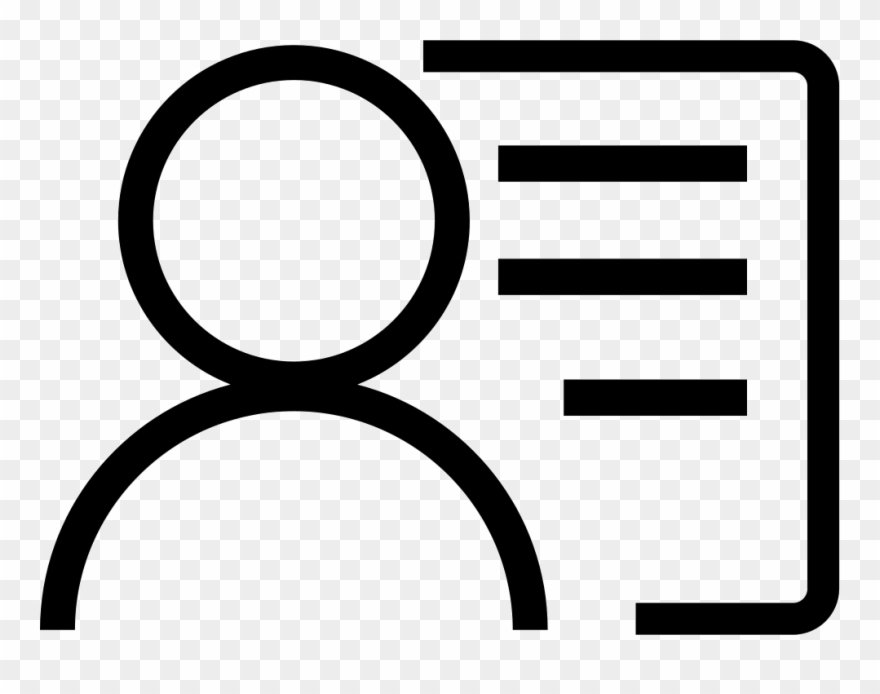 Personal Mail Icons - Personal Data Icon Vector Clipart