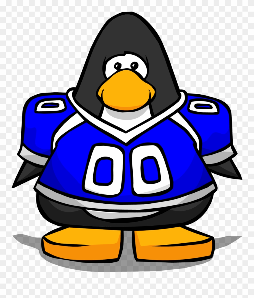 Jersey Day This Thursday At Castlefrank, Popcorn/school - Club Penguin Blue Lei Clipart