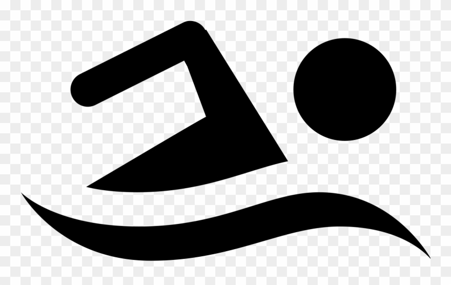 Swimming Icon - Swimming Icon Png Clipart