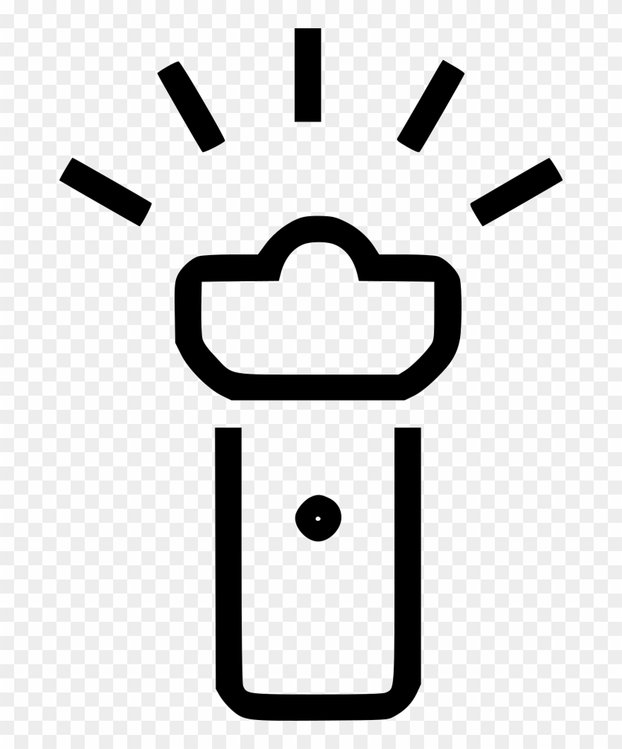 Flashlight Comments Clipart