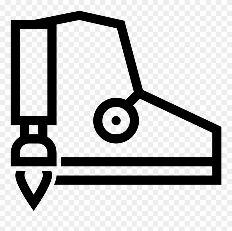 Rocket Boot Icon - Icon Clipart