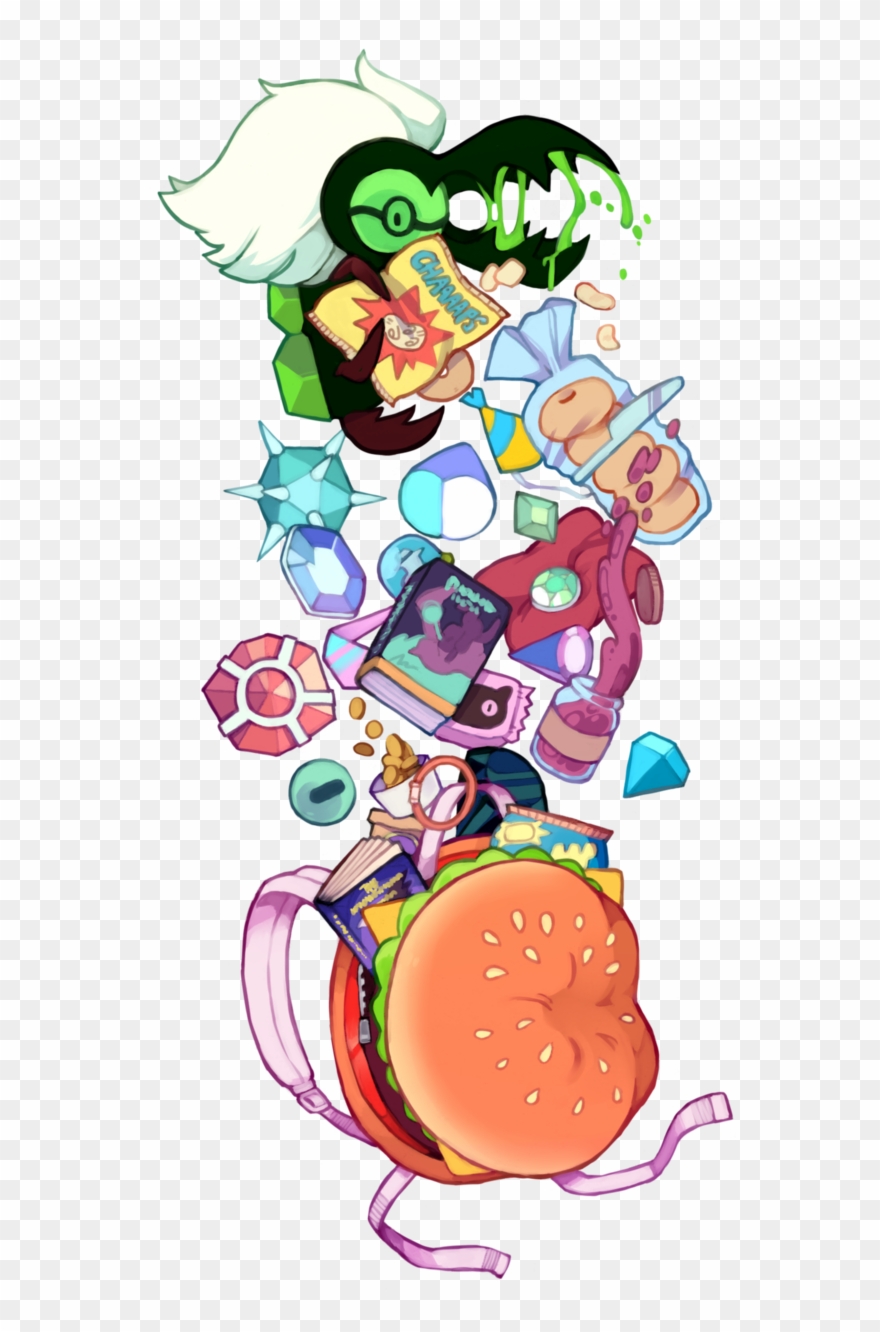Even More Steven Universe - Steven Universe Mochila Hamburguesa Clipart