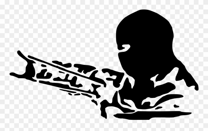 Riot Clipart Transparent - Masked Man Clipart - Png Download