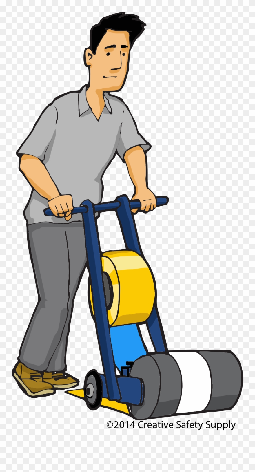 Floor Marking - - Adhesive Tape Clipart