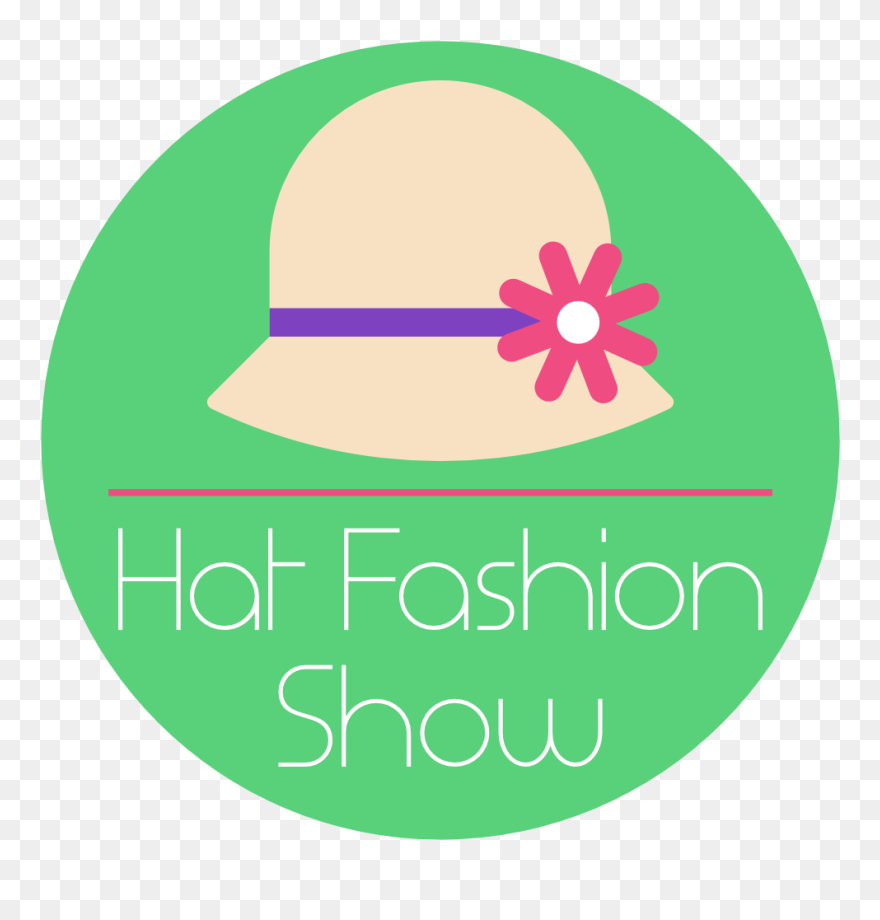Southern Lady Hat Fashion Show - Hat Clipart