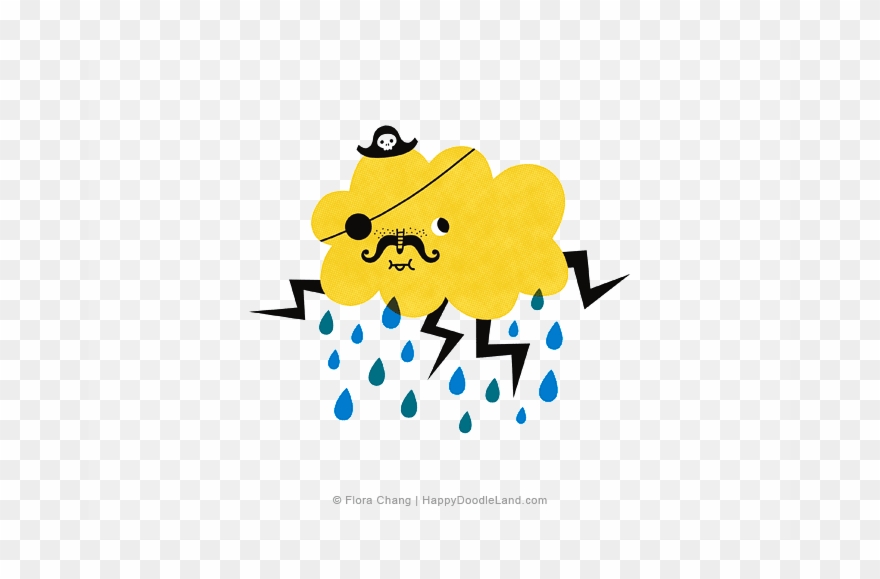 Bad Cloud © Flora Chang Clipart