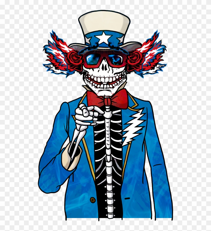Grateful Dead Sam Clipart