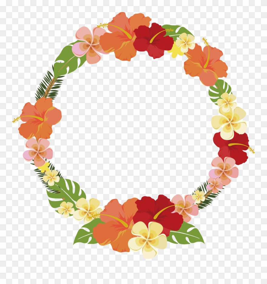 Png Flowers Round Buttons Svg Library Download Clipart