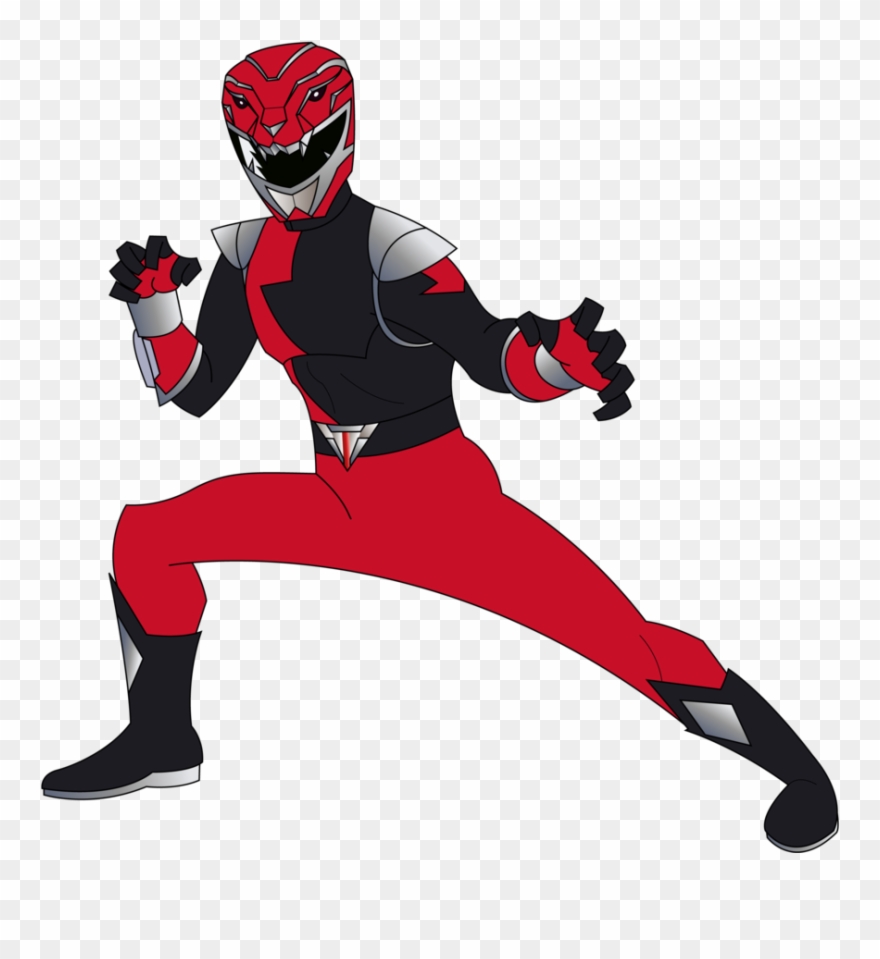 Hyperforce Red Ranger By Riderb0y-dby2wbc Clipart