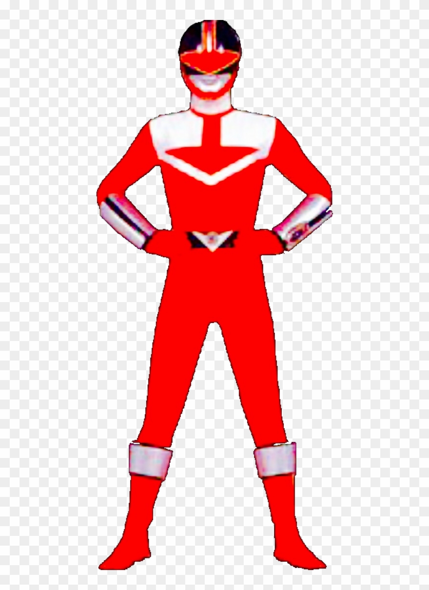 Red Time Force Ranger & Time Red Clipart