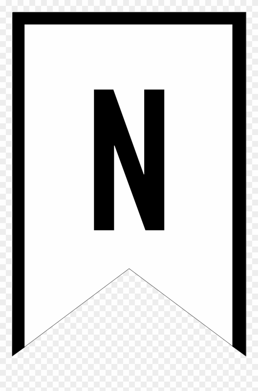 Banner Templates Free Printable Abc Letters Craft - Letter Clipart