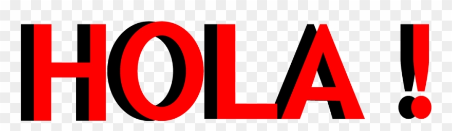 Hola Auto Sales Chamblee - Hola Words Art With Transparent Background Clipart