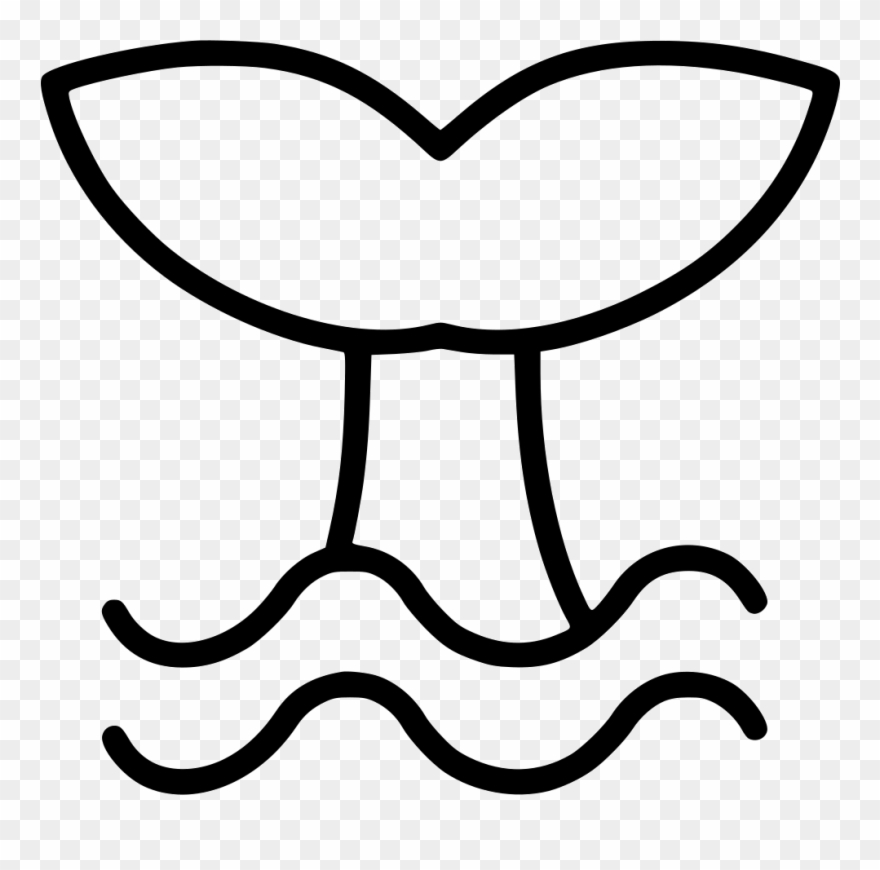 Whale Tail Diving Comments Clipart Pinclipart