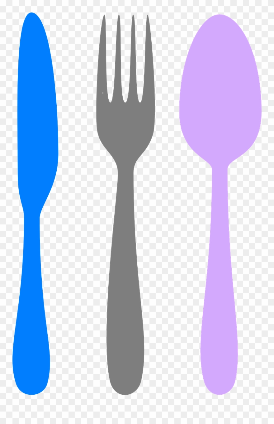 Knife Fork Spoon Silverware Png Image - Cutlery Clip Art Png Transparent Png