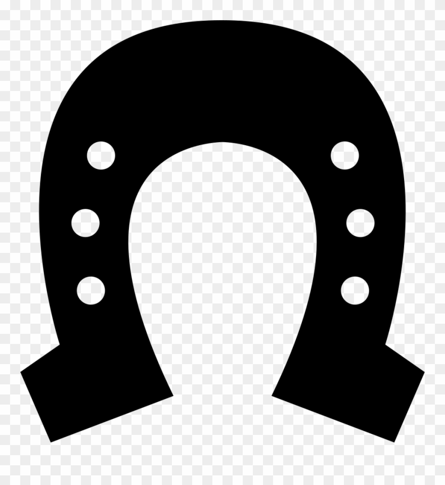 Horseshoe Shape With Six Small Holes Svg Png Icon Free Clipart