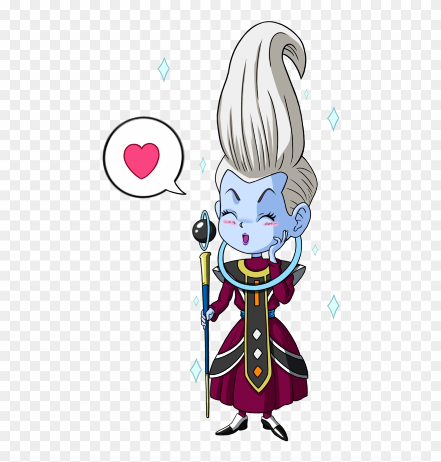 Lord Whis Dragon Ball - Dragon Ball Super Personajes Chibis Png Clipart