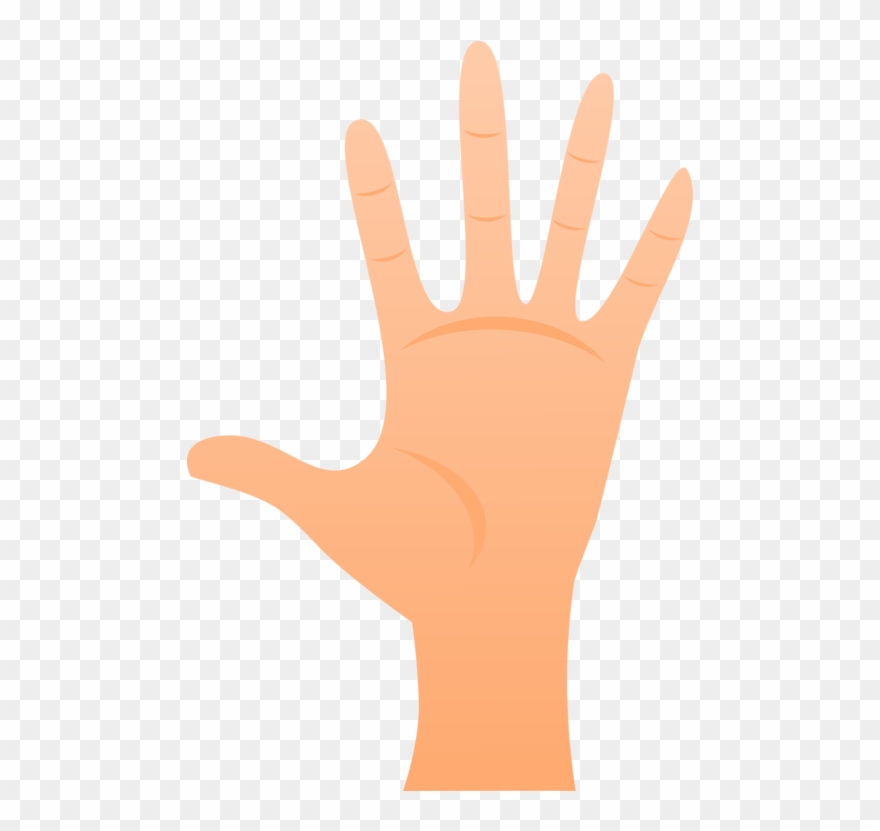 Thumb Hand Model Glove Line - Thumb Clipart