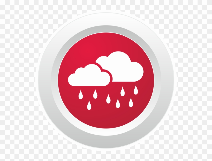 Rain And Wind Detectors To Close The Windows And Doors Clipart