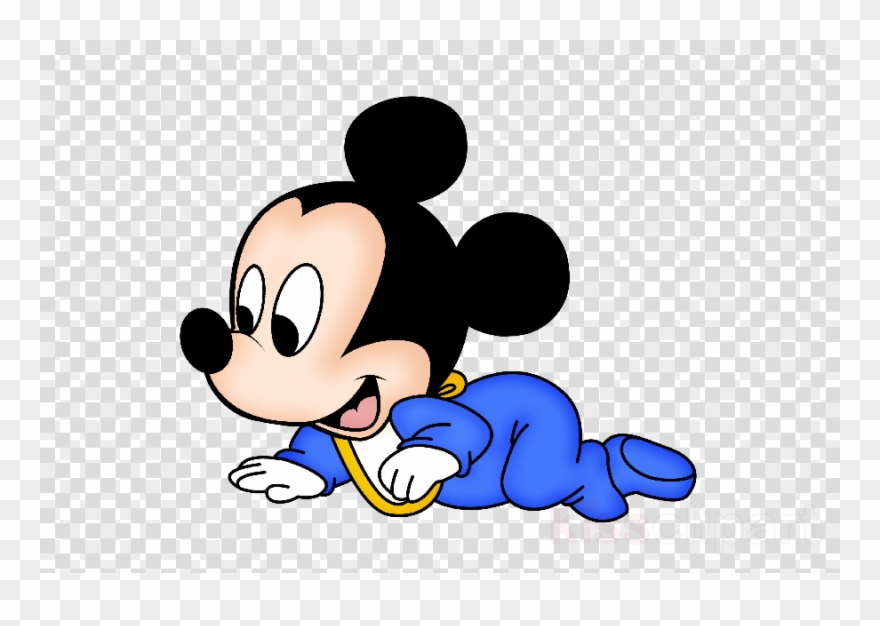 Disney Babies Clip Art Clipart Mickey Mouse Pluto Minnie - Baby Mickey Mouse Png Transparent Png