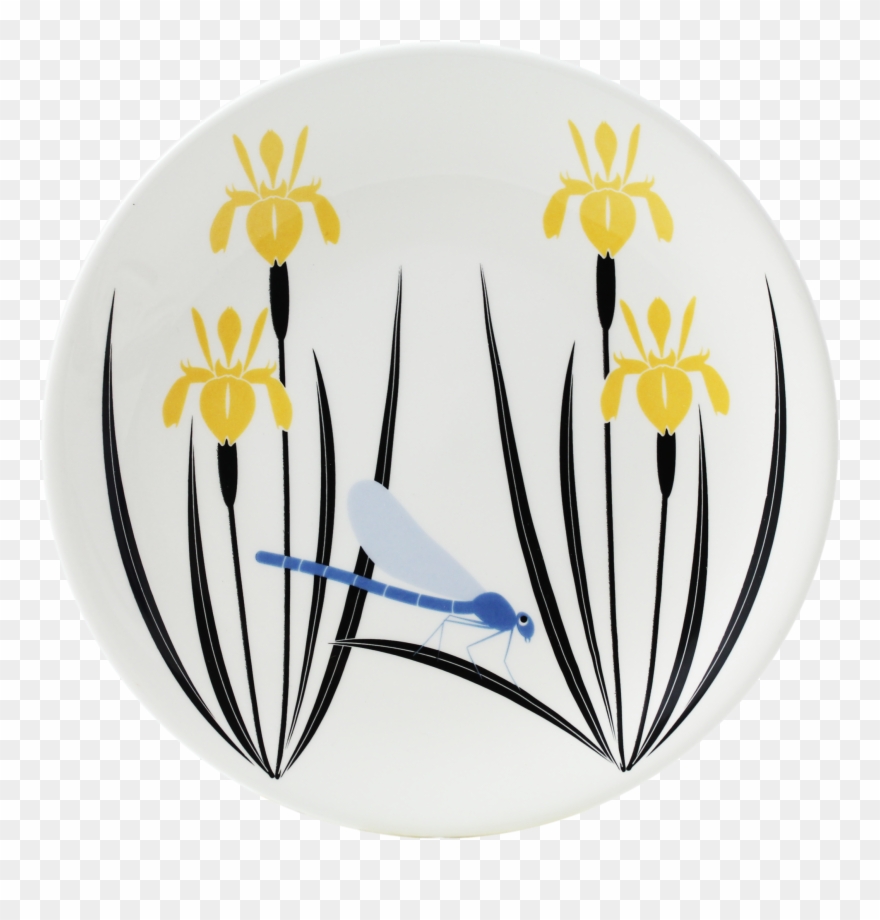 4 Canape Plates - Gien Le Secret Canape Plates - Assorted Set 4 Clipart