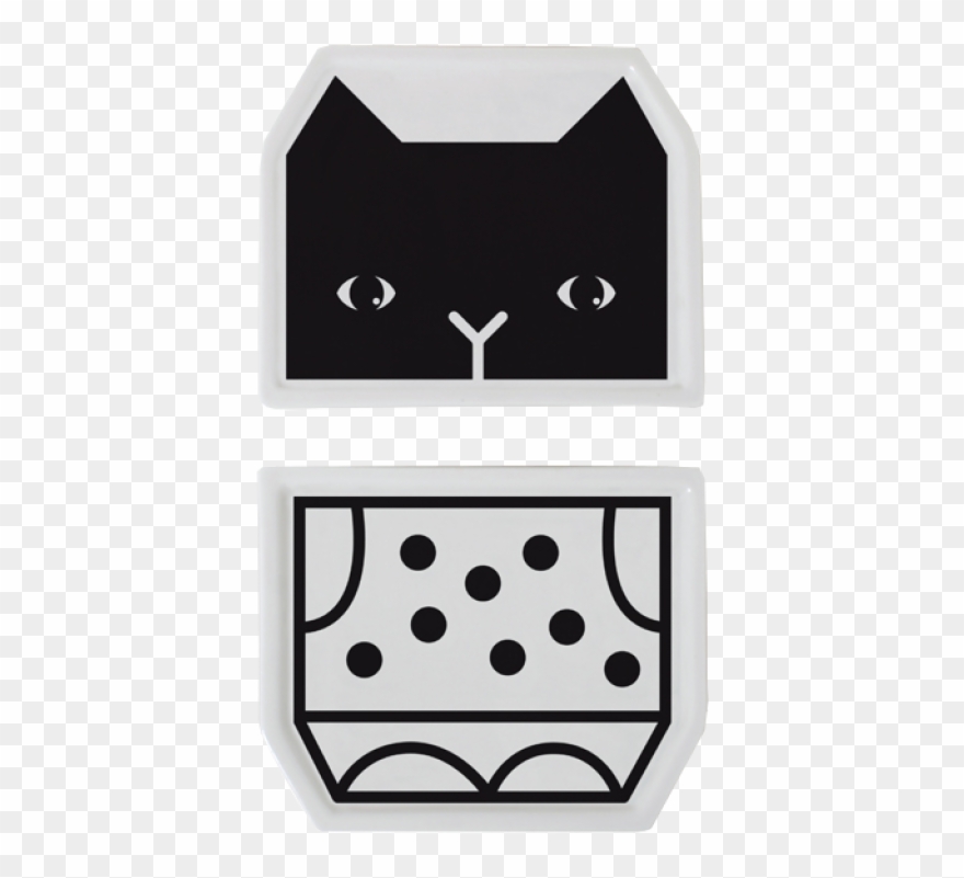 Wee Gallery Mix & Match Plates - Wee Gallery - Mix And Match Plates - Cat Clipart