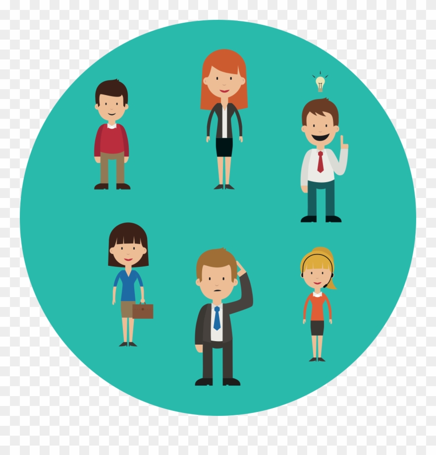 Behavioral Personas - Cartoon Clipart