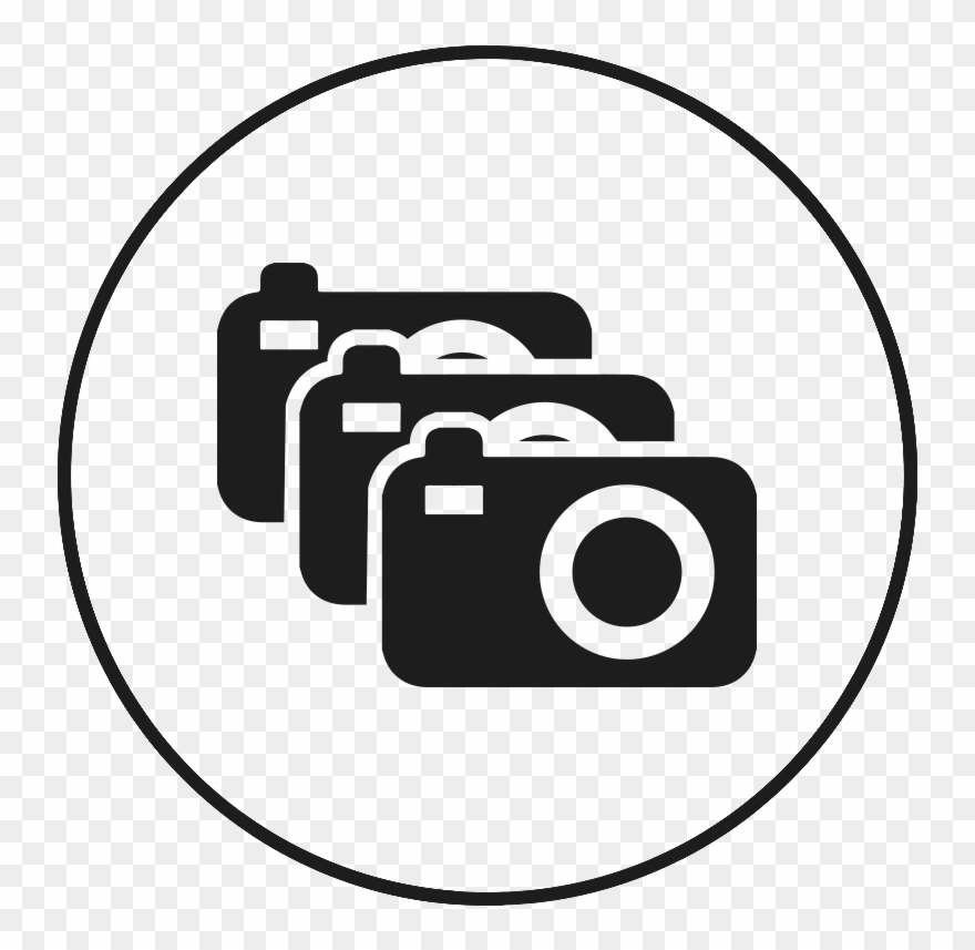High Speed Cameras - Line Art Clipart